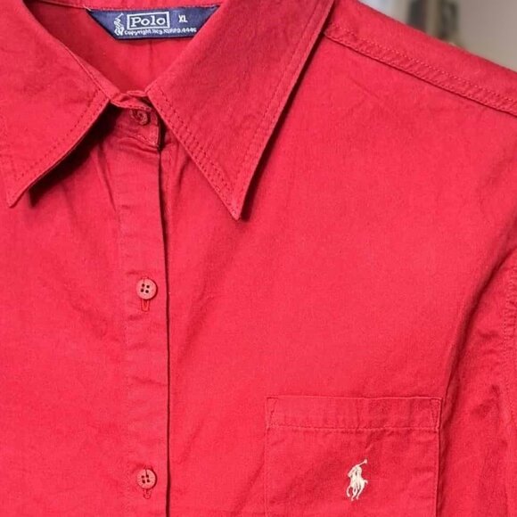 Authentic Polo Ralph Lauren Short Sleeve Button Down Shirt - Picture 2 of 5